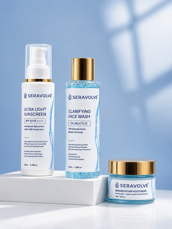 Seravolve Acne Control Routine (3-Step Kit)