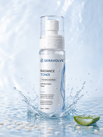 Seravolve 3% Niacinamide & Rice Water Toner