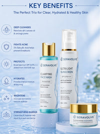 Seravolve Acne Control Routine (3-Step Kit)