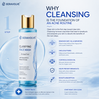 Seravolve 2% Salicylic Acid Facewash - 100ml