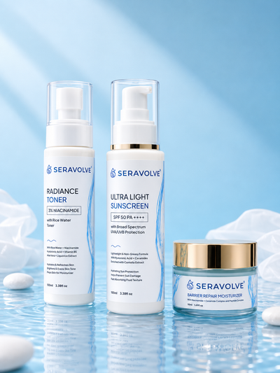 Seravolve Barrier Repair and Hydration Routine (3-Step Kit)