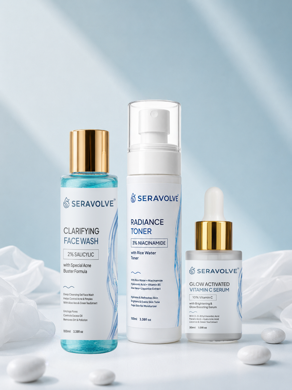 Seravolve Skin Brightening Routine (3-Step Kit)