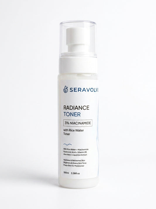 Rice Water Brightening Toner for Even Skin Tone