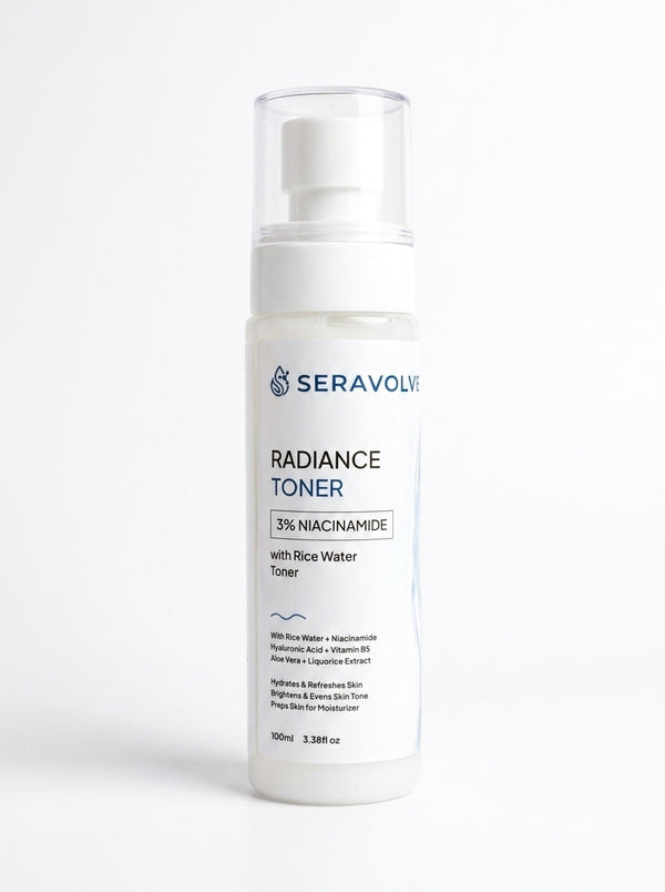 Rice Water Brightening Toner for Even Skin Tone