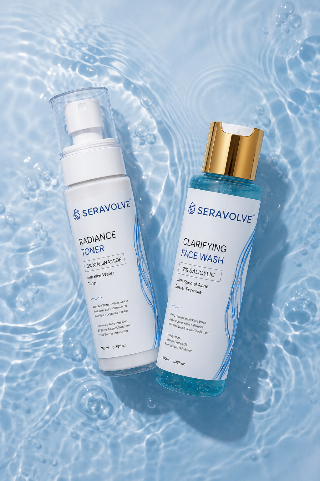 Seravolve clean routine lifestyle